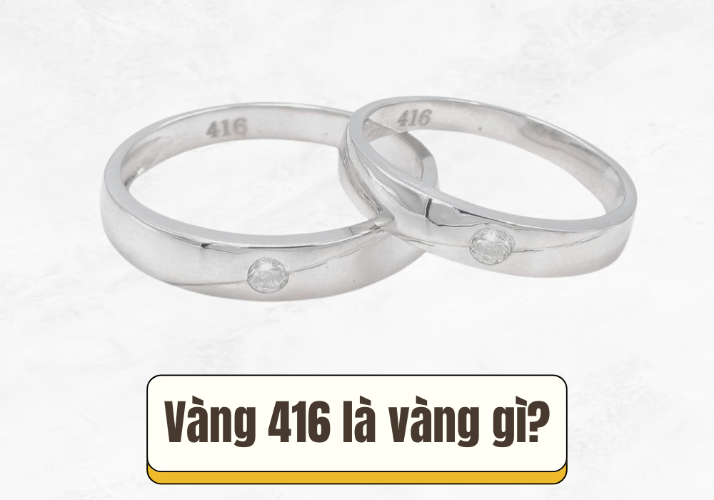 Vàng 416 còn có tên khác là vàng 10K