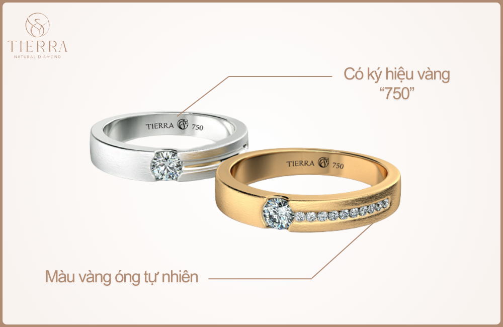 Xác định tuổi vàng qua ký hiệu