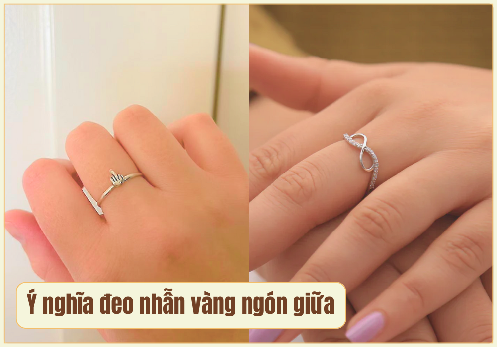 Người đeo nhẫn vàng ngón giữa thúc đẩy công việc