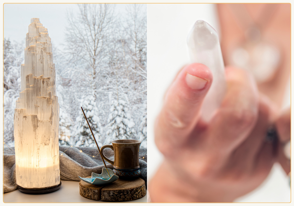 Ý nghĩa phong thủy của đá Selenite