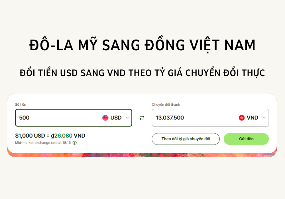 500 Đô la bao nhiêu tiền Việt ở tiệm vàng hôm nay?