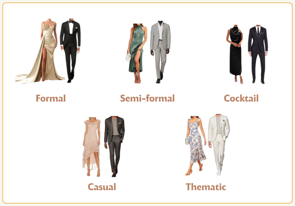 Năm loại dress code phổ biến