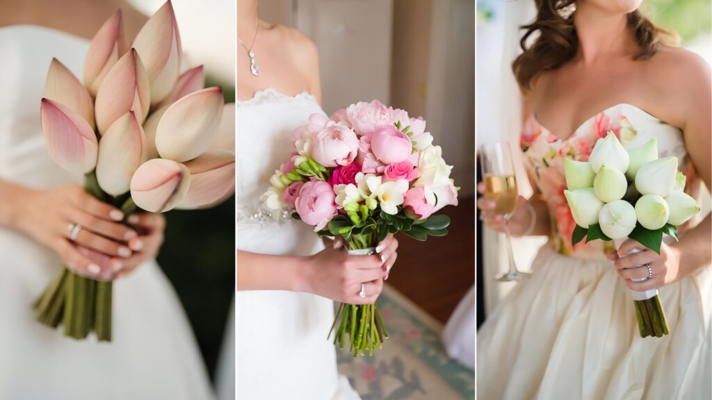 Hoa Sen Cưới - Biểu Tượng Thanh Khiết Độc Đáo Trong Ngày Trọng Đại