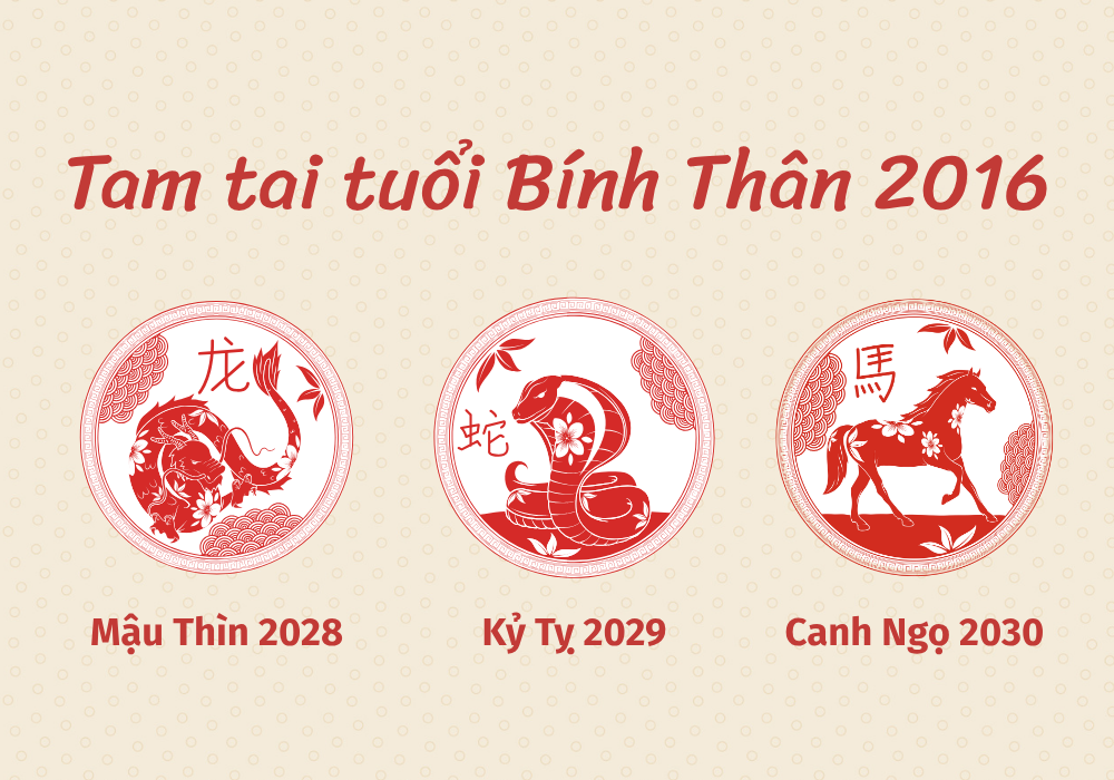 2016 mệnh gì? Hợp màu gì? Lá số tử vi tuổi Bính Thân 2016 13 Cách tính tam tai tuổi Bính Thân sinh năm 2016