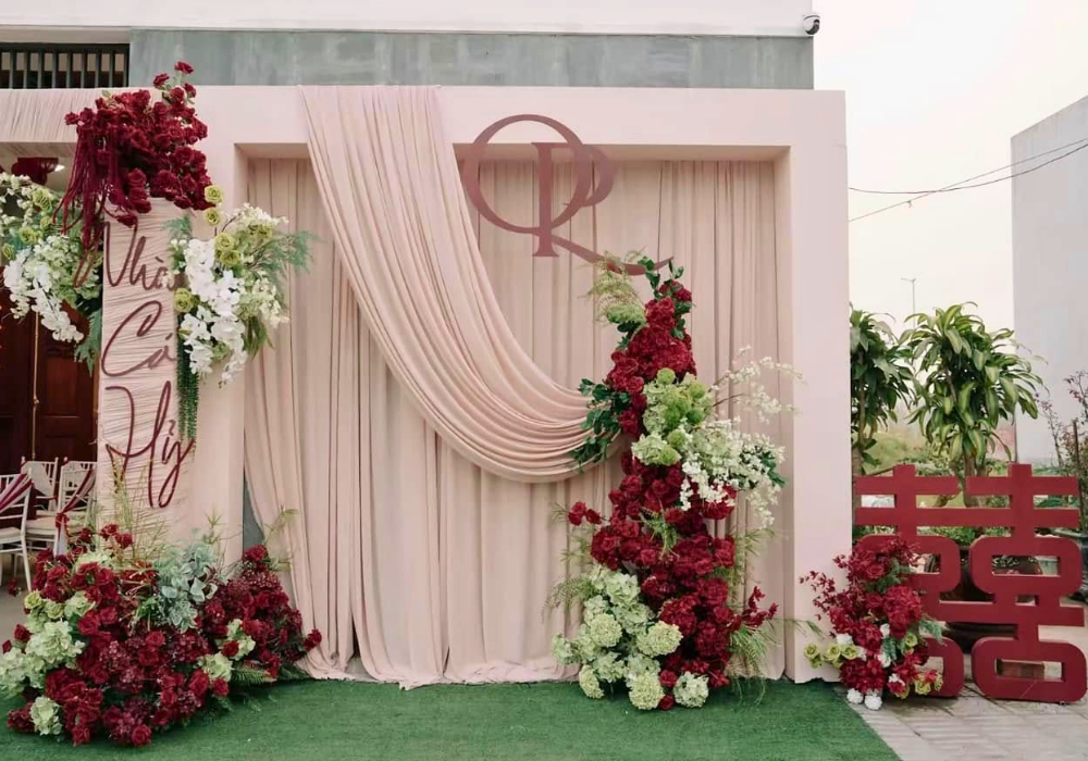 Chọn phong cách phù hợp làm backdrop