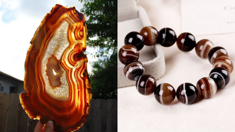 Đá mã não mắt kính (Eye Agate)