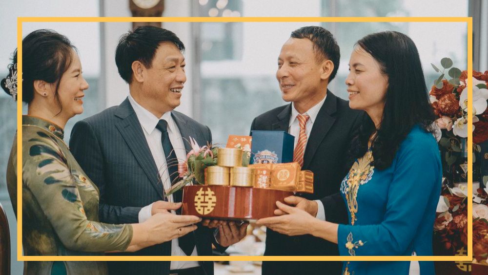 7 lễ trong đám cưới - Lễ Nạp Tài (Lễ Đen)