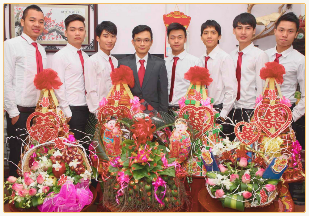 Lễ vật rước dâu cần chuẩn bị gì