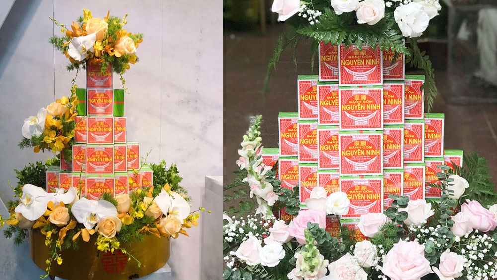 Mâm Bánh Cốm – Gắn Kết Âm Dương