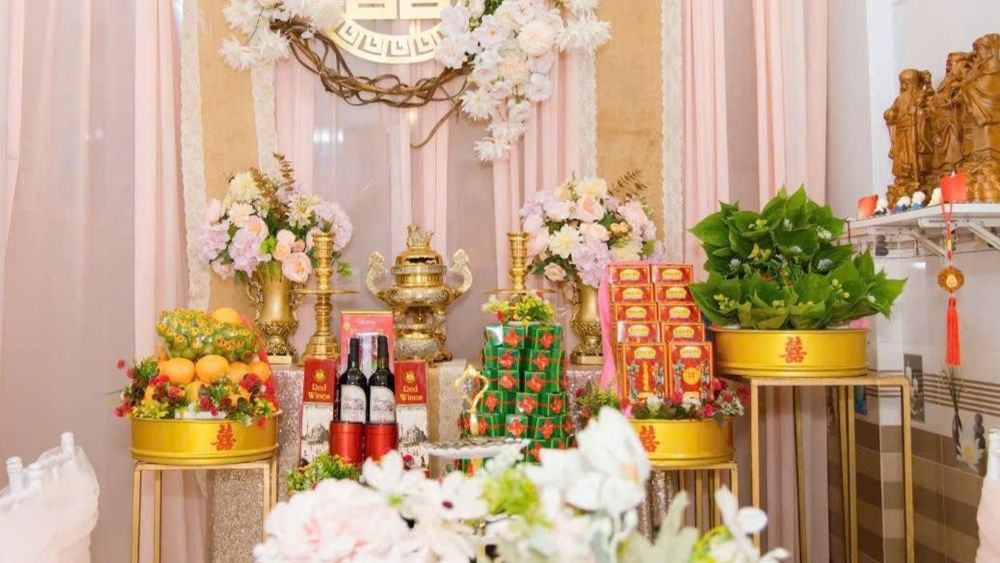 Mâm quả cho cưới hỏi