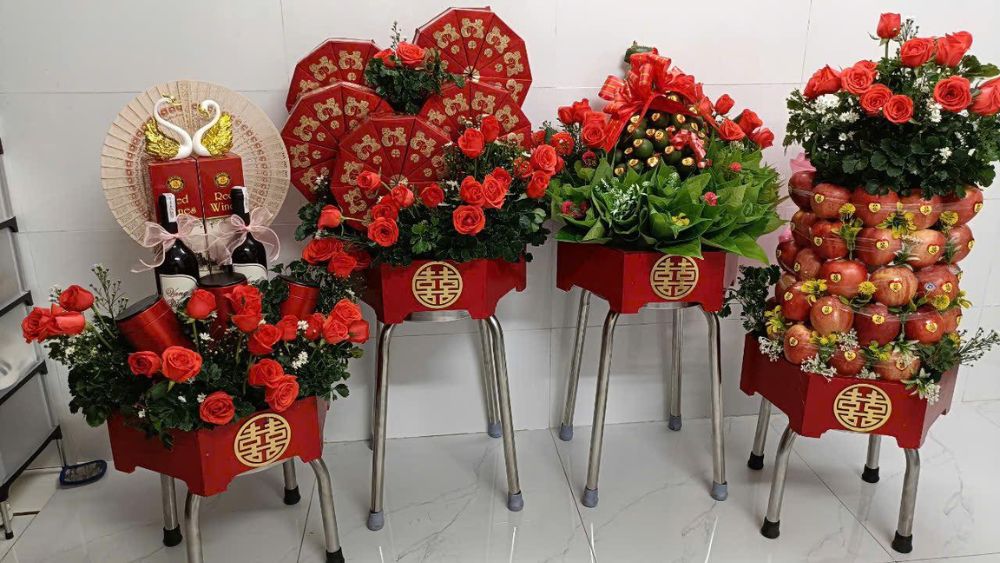 Mâm quả đẹp cho cưới hỏi