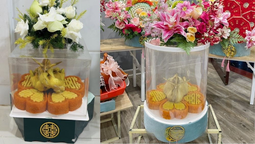 Mâm Xôi Gấc và gà – Hạnh Phúc Đong Đầy