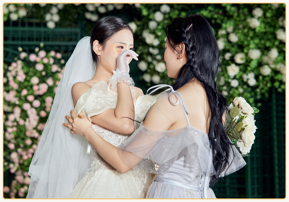 Cô dâu không nên khóc trong lễ rước dâu