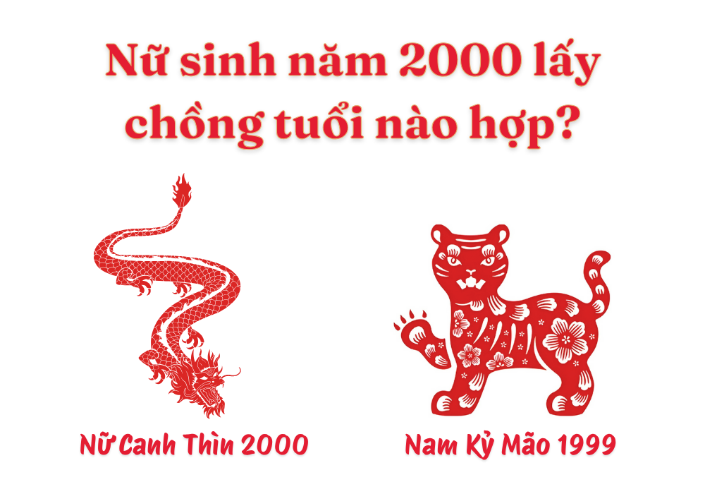 Nữ sinh năm 2000 lấy chồng tuổi nào hợp để hôn nhân viên mãn 9 Nữ Canh Thìn 2000 lấy chồng tuổi Kỷ Mão 1999