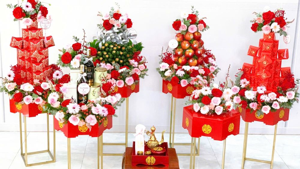 Sính lễ cưới hỏi đẹp