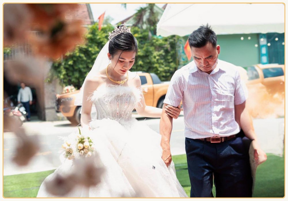 Lễ rước dâu tại nhà trai
