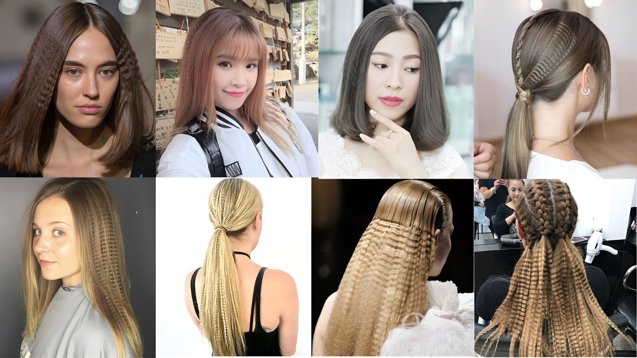 Các kiểu tóc bấm đẹp nhất