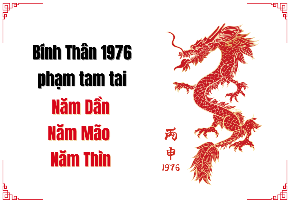 Luận tam tai tuổi Bính Thân 1976