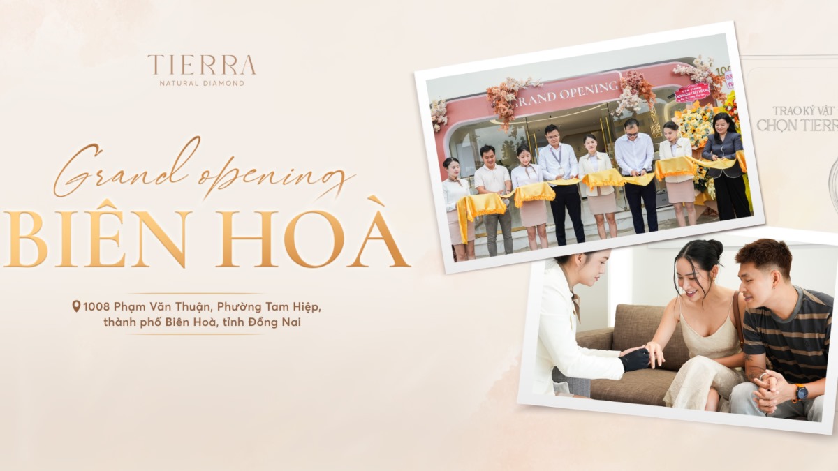 Tierra khai trương cửa hàng Biên Hòa
