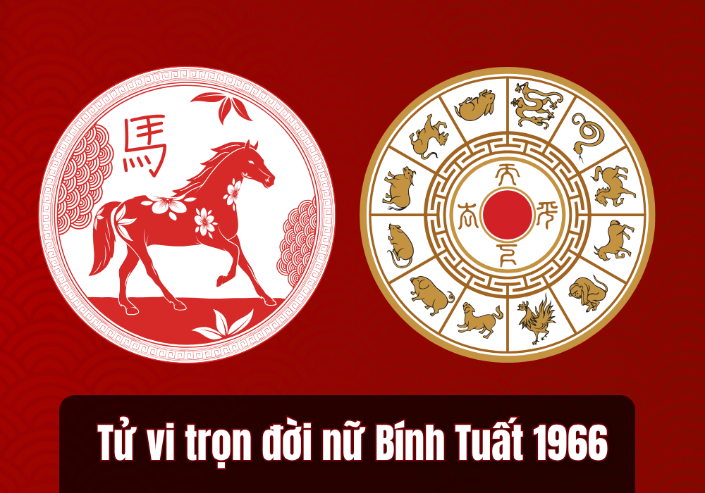 Lá số tử vi trọn đời nữ Bính Tuất 1966