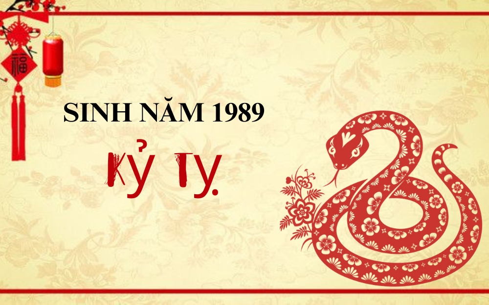 Người sinh năm 1989 tuổi con gì mệnh gì?