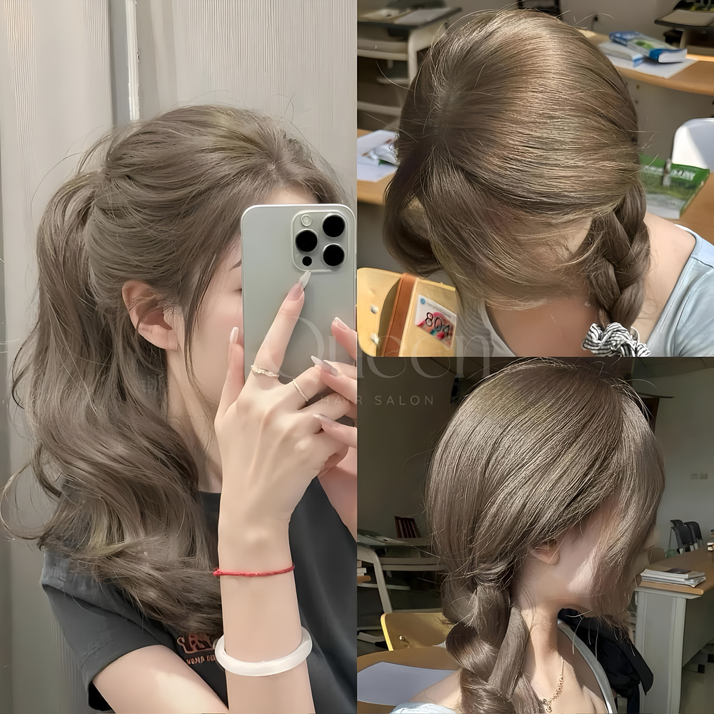 nhuom toc mau nau lanh khoi