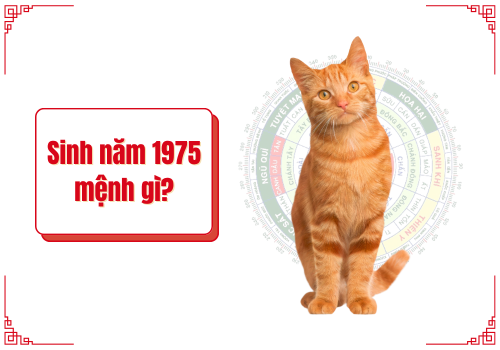 Sinh năm 1975 mệnh gì