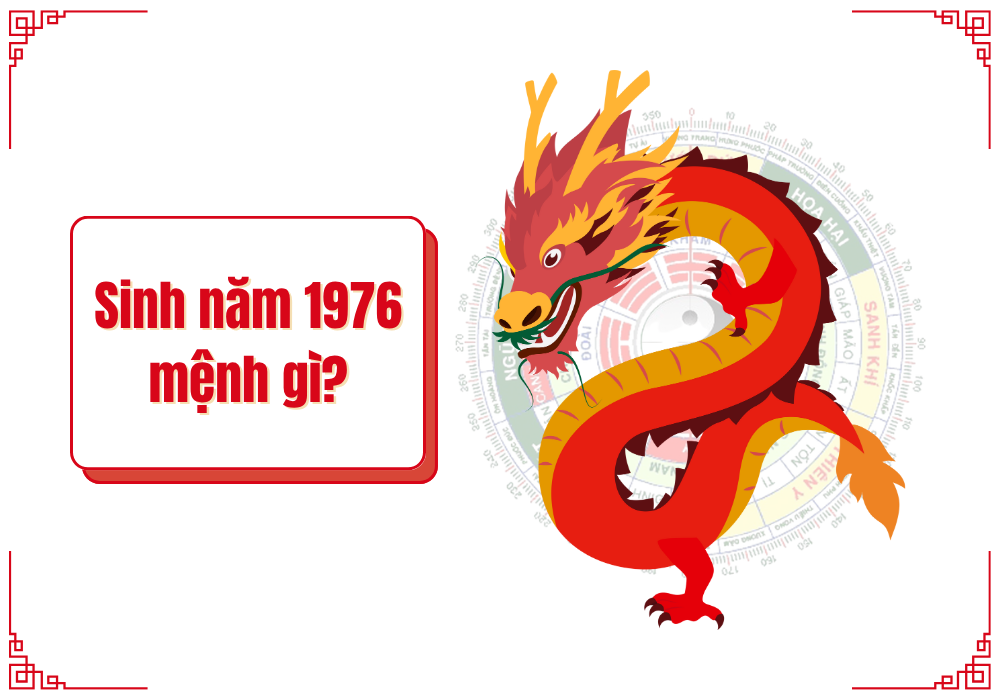 SInh năm 1976 mệnh gì?