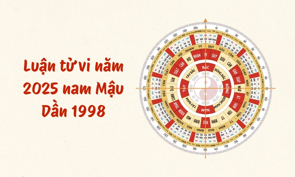 Mậu Dần nam 1998 lấy vợ tuổi gì hợp nhất? 1998 cưới năm nào tốt? 6 Tử vi 2025 nam mạng Mậu Dần 1998