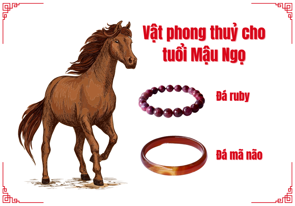 Những vật phong thuỷ hợp với tuổi Mậu Ngọ