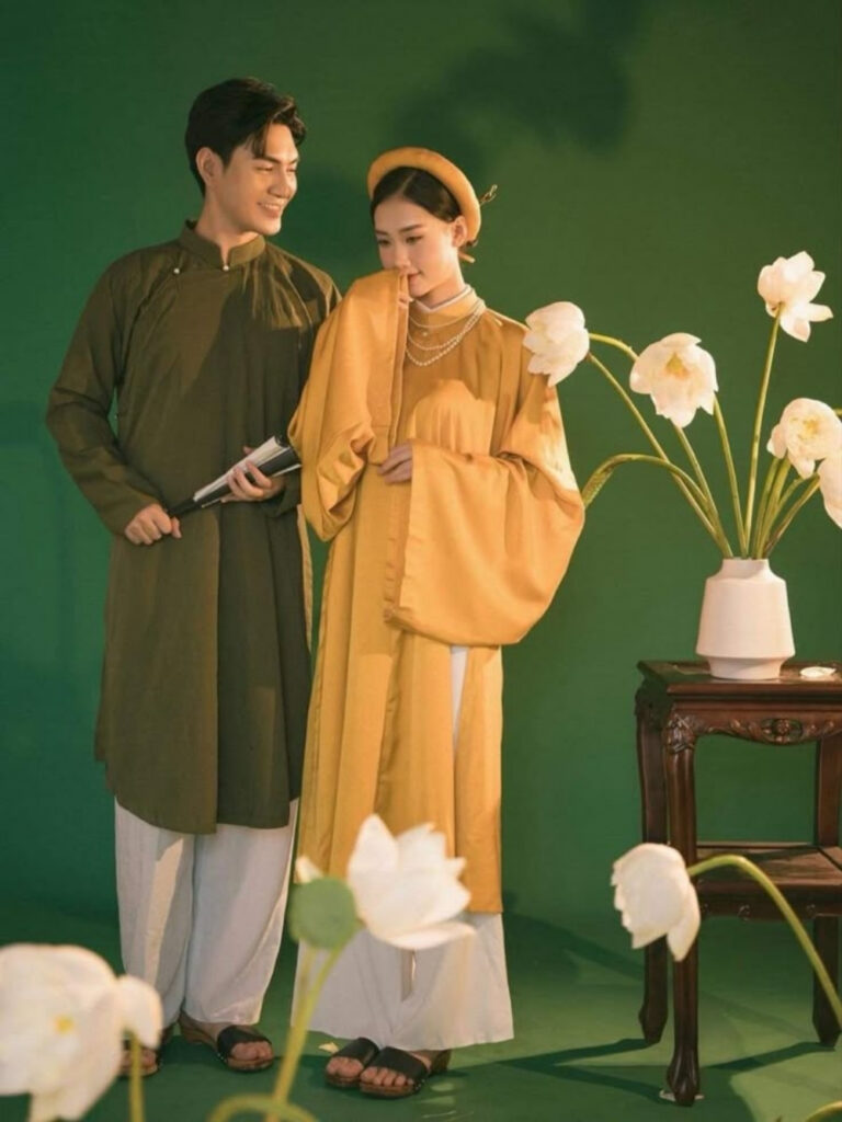 Kinh nghiệm chụp ảnh cưới cổ phục Việt Nam từ A-Z 5 Chụp ảnh cưới cổ phục với áo dài