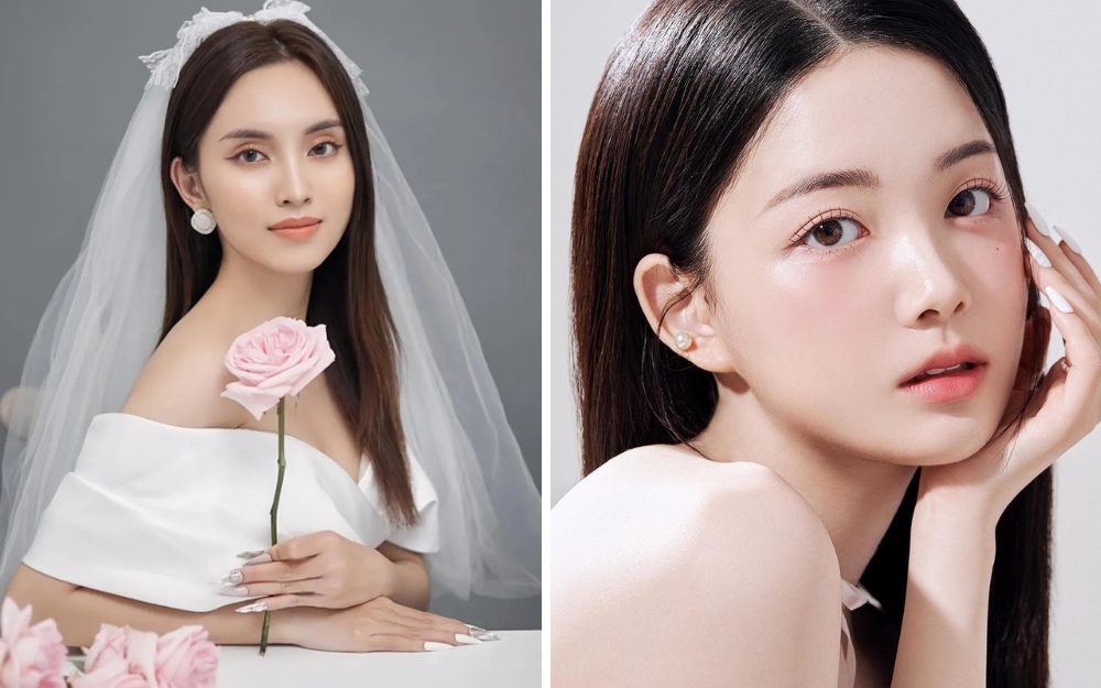 20+ kiểu tóc cô dâu đẹp nhất hiện nay, phù hợp với khuôn mặt 5 Kiểu tóc cô dâu thả tự nhiên là một trong những kiểu tóc cô dâu đơn giản mà đẹp