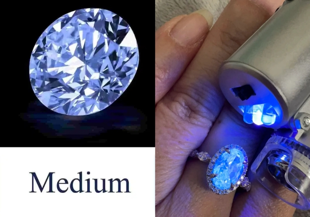 Medium blue trong kim cương là gì? Ảnh hưởng như thế nào? 4 Tác động của Medium Blue tới giá kim cương