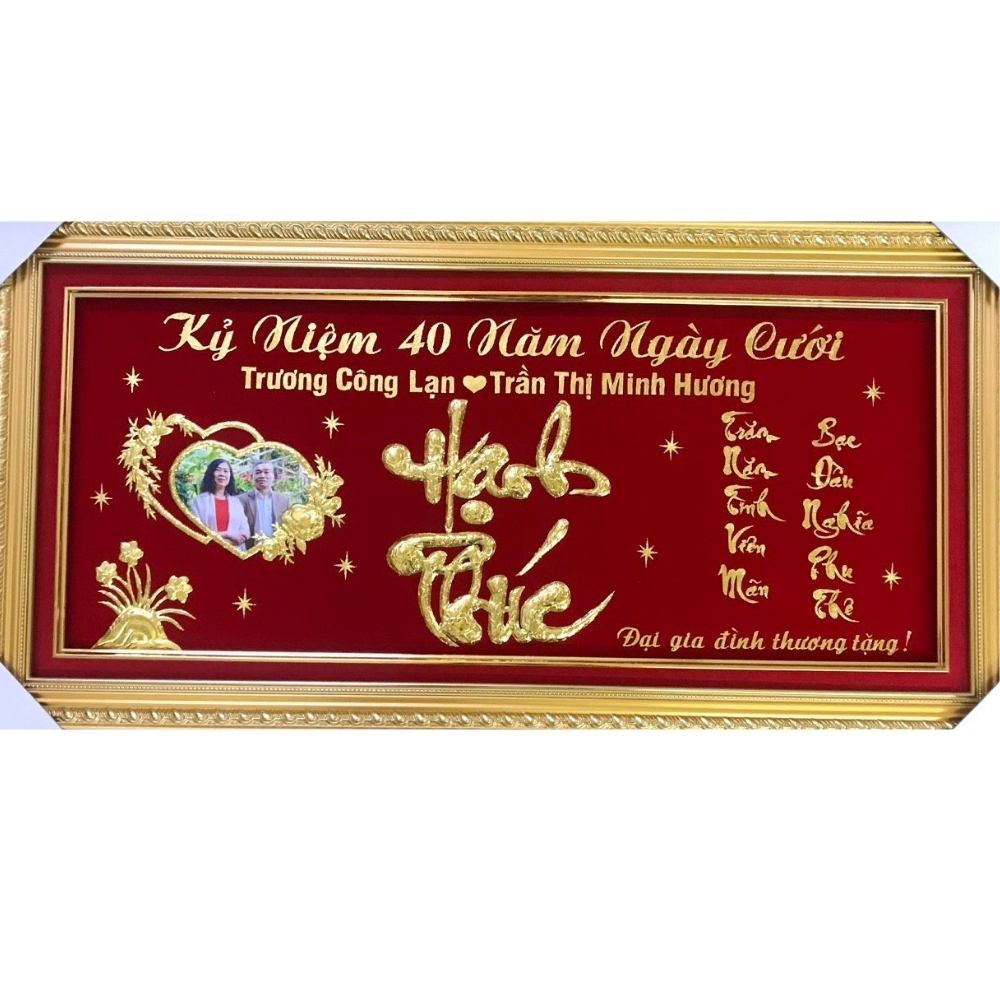 Kỷ niệm 40 năm ngày cưới thế nào để ý nghĩa và đáng nhớ? 10 Vật phong thuỷ kỷ niệm 40 năm đám cưới để trang trí