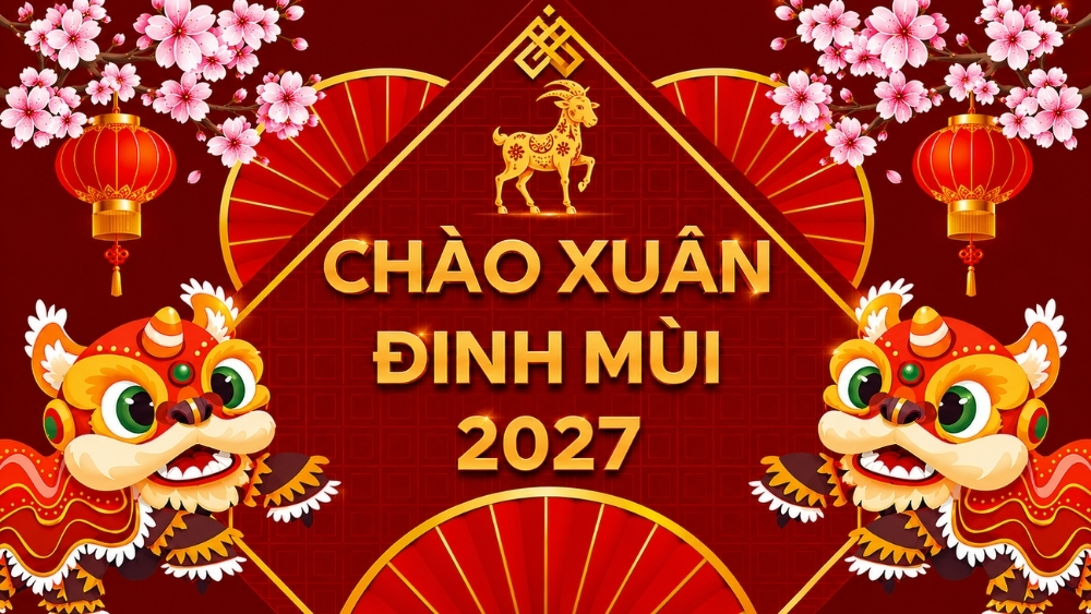 🕚Còn bao nhiêu ngày nữa đến Tết Nguyên Đán 2027? Đếm ngược Tết 2027 9 Hình nền năm mới Đinh Mùi 2027 làm mẫu thiệp chúc Tết
