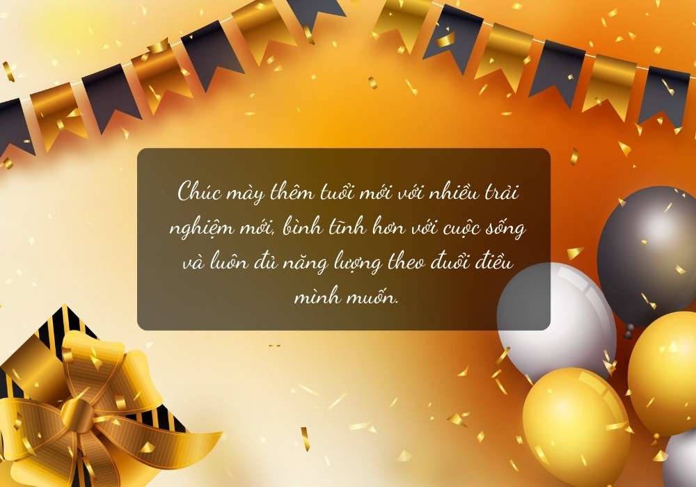 Lời chúc sinh nhật cho bạn bè