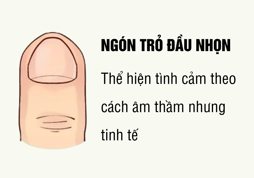Ngón trỏ tiết lộ gì về tính cách & tình cảm của đối phương? 5 Người yêu có ngón trỏ đầu nhọn