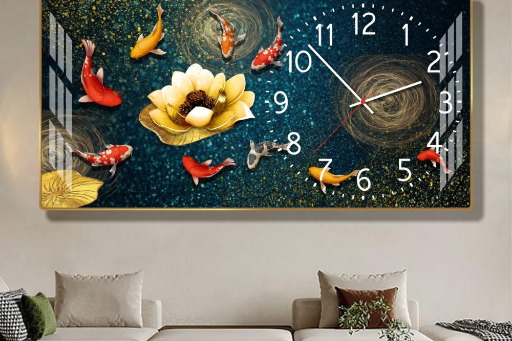Quà tân gia nên tặng gì? 15 gợi ý quà ý nghĩa & sang trọng 5 Đồng hồ treo tường phong thủy