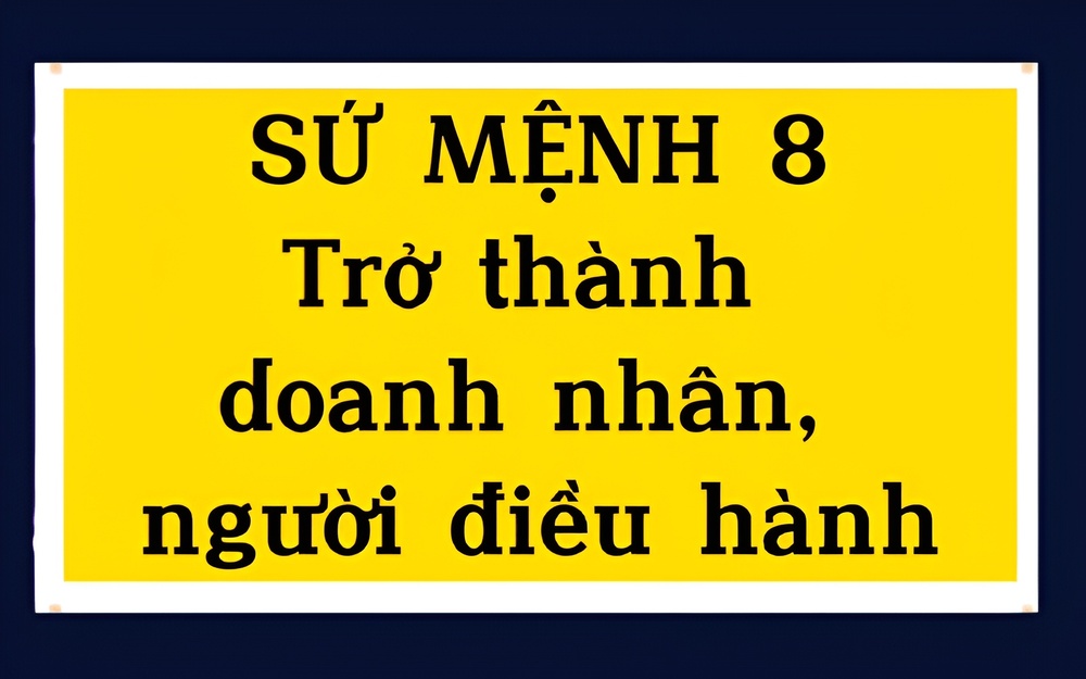 Chỉ số sứ mệnh là gì? Ý nghĩa, cách tính sứ mệnh chính xác 14 Chỉ số sứ mệnh 8 là nhà lãnh đạo, chủ doanh nghiệp, quản lý cấp cao, chính trị gia