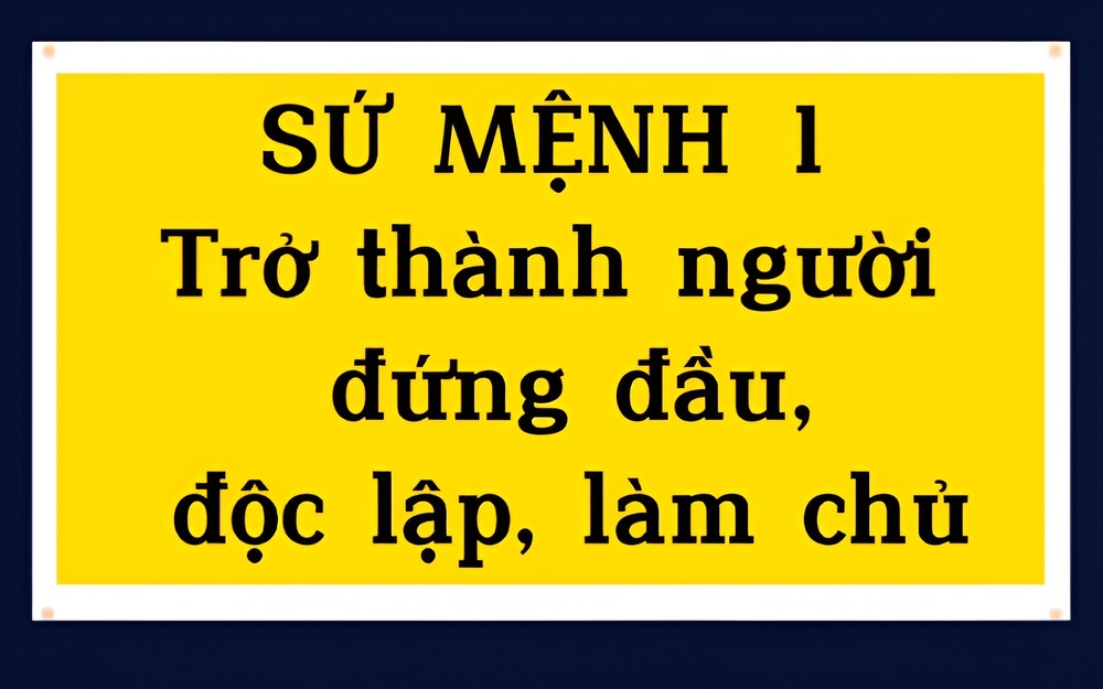 Chỉ số sứ mệnh là gì? Ý nghĩa, cách tính sứ mệnh chính xác 7 Chỉ số sứ mệnh 1 là người tiên phong, nhà lãnh đạo độc lập, sáng tạo