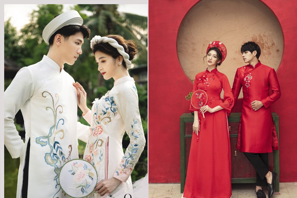 Top mẫu mấn đội đầu đẹp, sang trọng và được ưa chuộng nhất 6 Mấn đội đầu truyền thống cách tân trong lễ ăn hỏi.