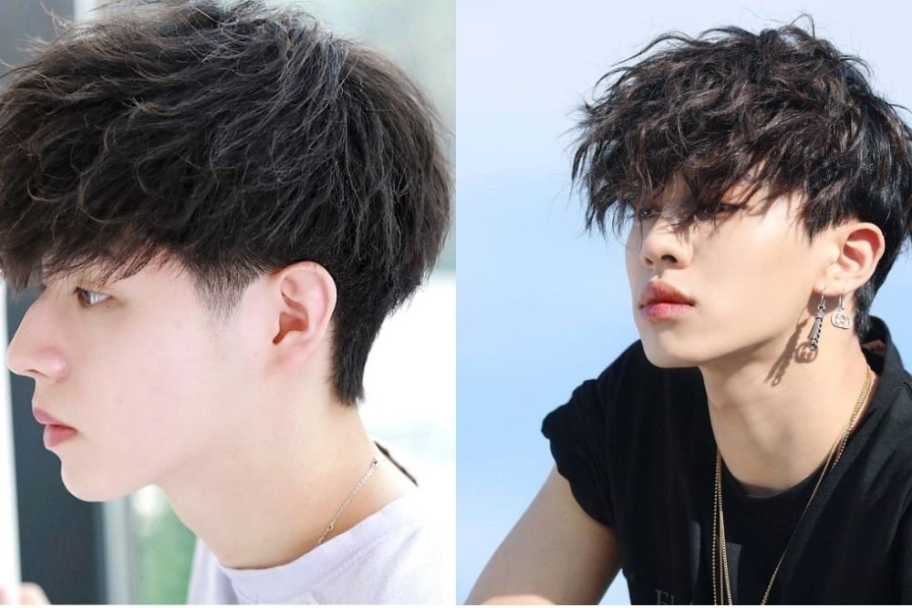 Top kiểu tóc con sâu, cách tạo kiểu và chăm sóc chuẩn nhất 6 Tóc con sâu mái rũ