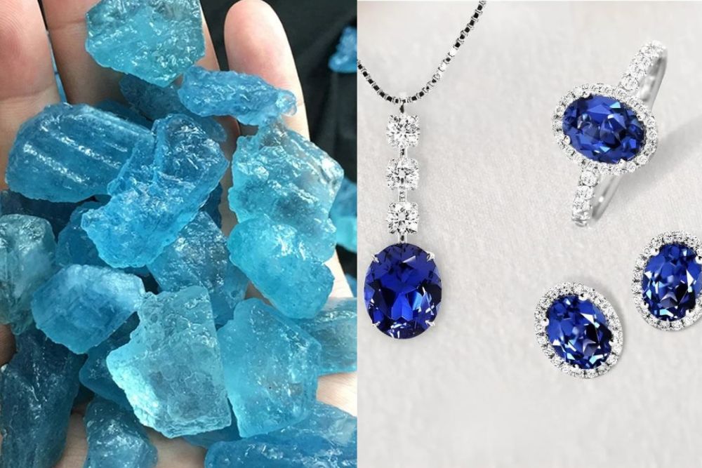 Mệnh Thủy nên đeo vàng hay bạc để hút tài lộc và may mắn? 5 Đá Aquamarine và Sapphire xanh là lựa chọn phong thủy hỗ trợ vượng khí cho người mệnh Thủy.
