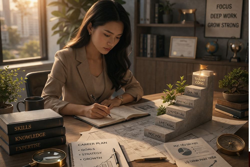 Năm cá nhân số 4: Thời điểm vàng để xây nền móng cuộc đời 6 Năm cá nhân số 4 giúp phát triển sự nghiệp theo hướng ổn định và chuyên sâu.