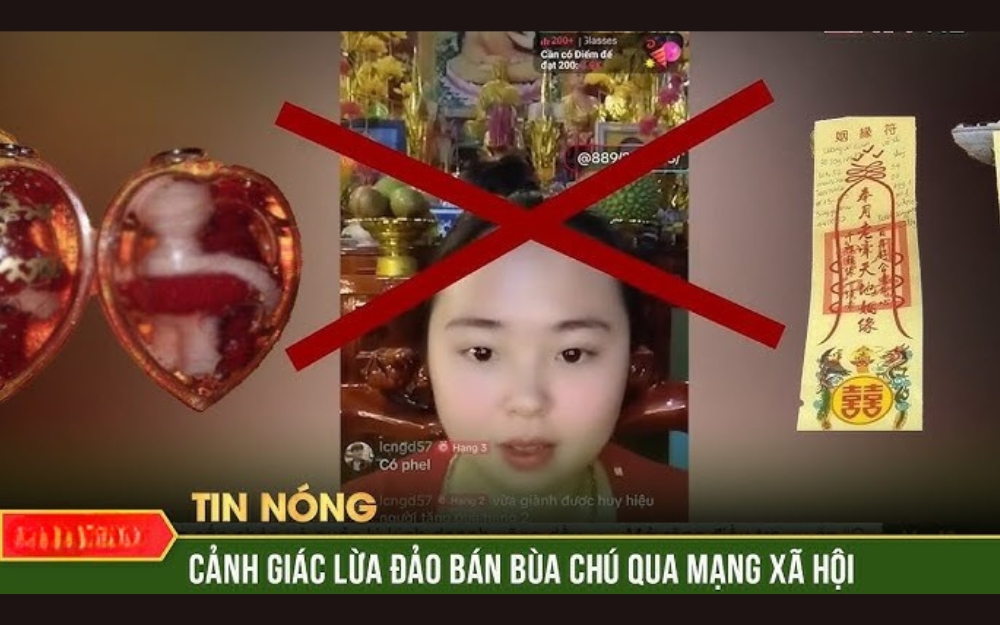 Bùa yêu có thật không? Sự thật những câu chuyện bùa yêu! 9 Hàng nghìn người sập bẫy mua bùa yêu làm từ phẩm màu, hương liệu