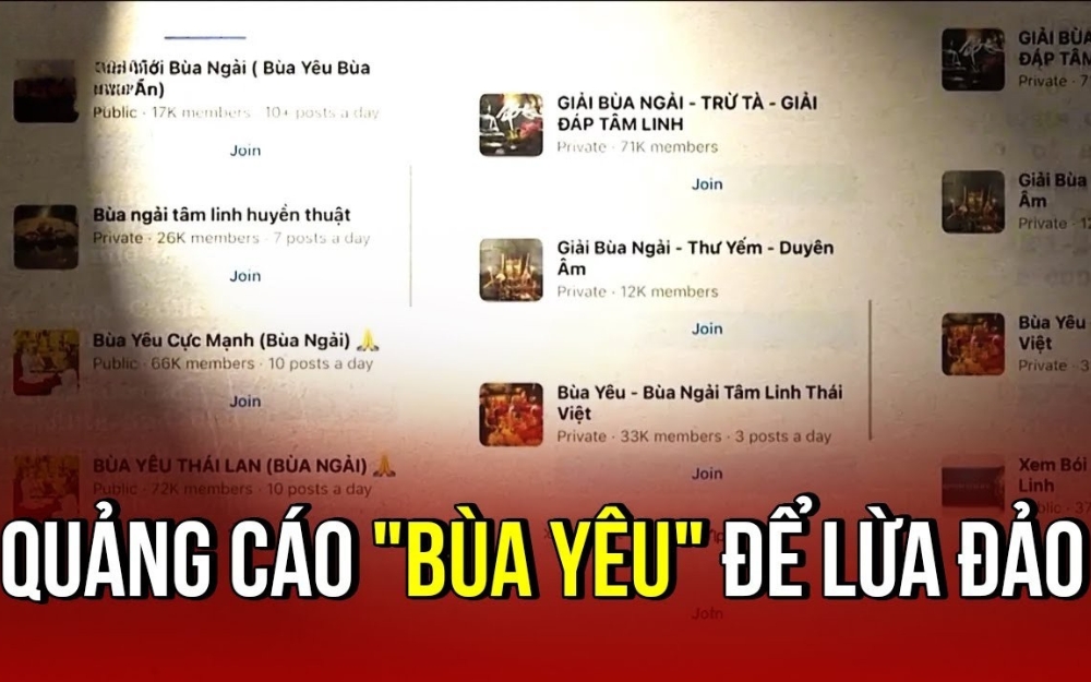 Bùa yêu có thật không? Sự thật những câu chuyện bùa yêu! 10 Quảng cáo mua bán bùa yêu để lừa đảo, chiếm đoạt tài sản