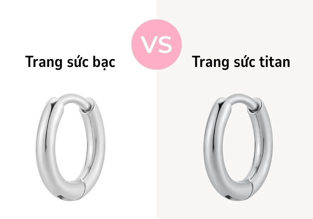 So Sánh Titan và Bạc Cái Nào Đắt Hơn Chi Tiết Từ A-Z 7 Nên chọn trang sức Titan hay Bạc?