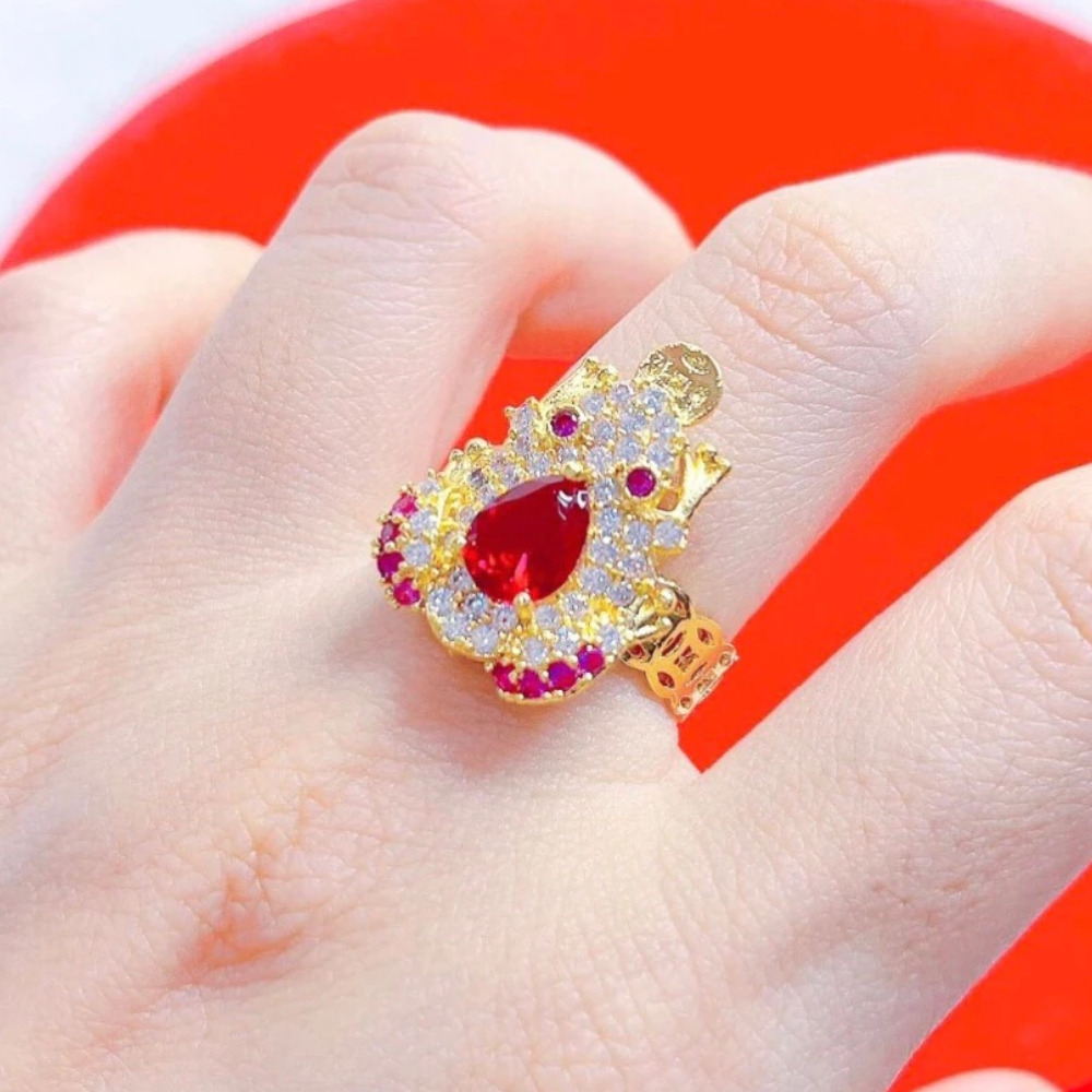 Ý nghĩa, cách đeo nhẫn con cóc | Top 9 mẫu nhẫn con cóc đẹp 12 Cách đeo nhẫn con cóc đúng phong thủy