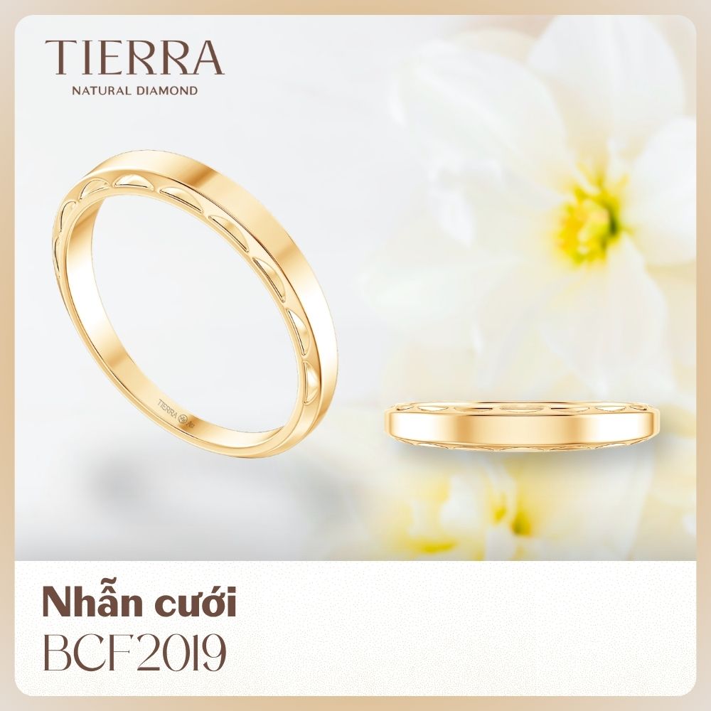 Có nên đeo nhẫn cưới vào cổ không? Mang ý nghĩa thế nào? 8 Nhẫn cưới BCF2019