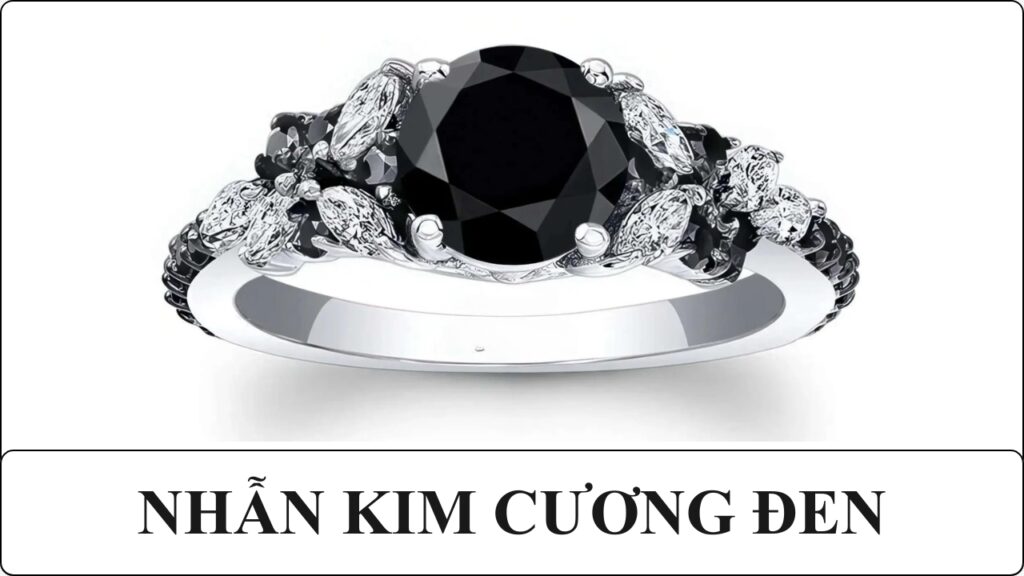 NHẪN KIM CƯƠNG ĐEN | Vẻ đẹp huyền bí và sang trọng ✦ 2 Vẻ đẹp của chiếc nhẫn kim cương đen tự nhiên